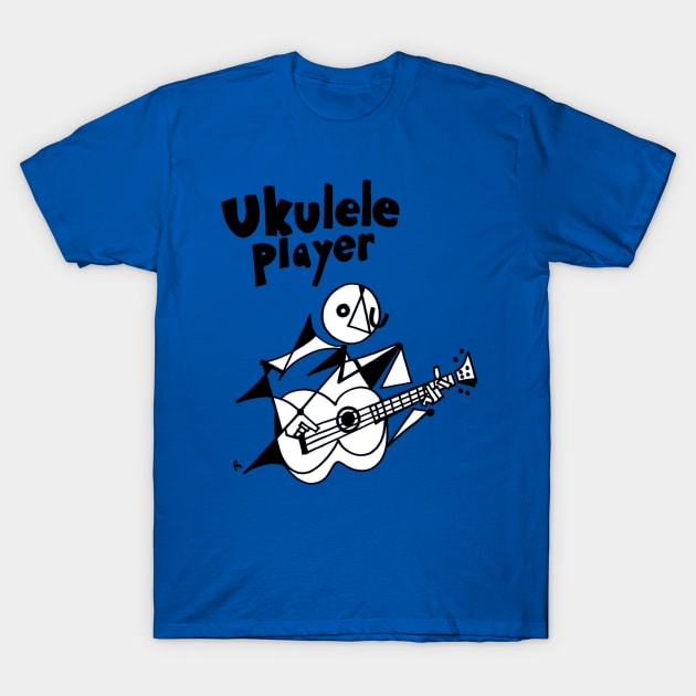 Ukulele Player (Male) by Pollux T-Shirt by WorldofPollux